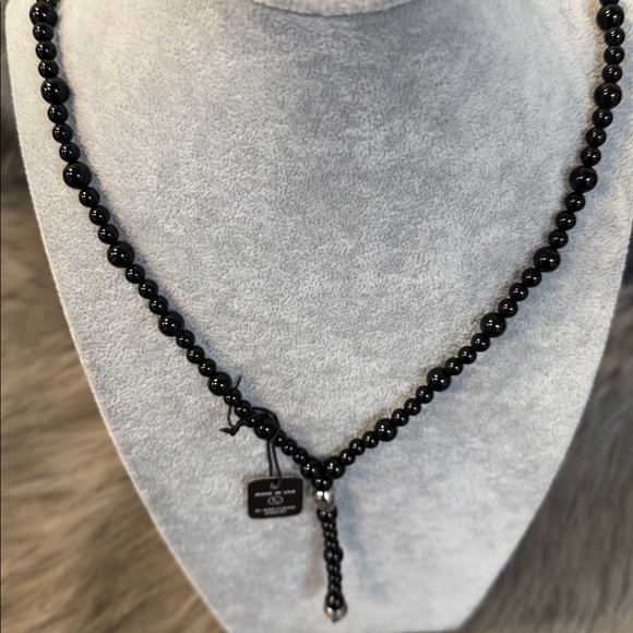 Jean Claude Jewelry - Jean Claude Black Beaded Necklace